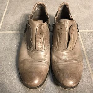 Boutique 9 shoes, intentionally distressed a bit